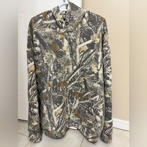 Abercrombie & Fitch YPB Camo NeoKnit Max Popover Hoodie - Size XXL